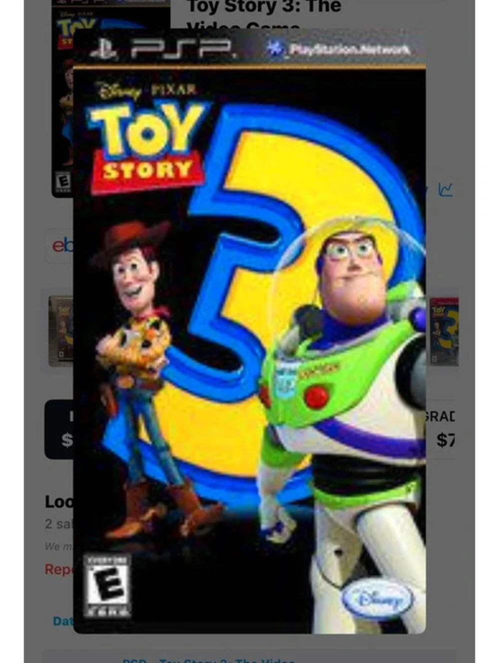 Toy Story 3: The Video Game for PSP